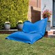 image 3 of icon Bazaar Bag Blue Giant Indoor Outdoor Bean Bag Lounger Blue