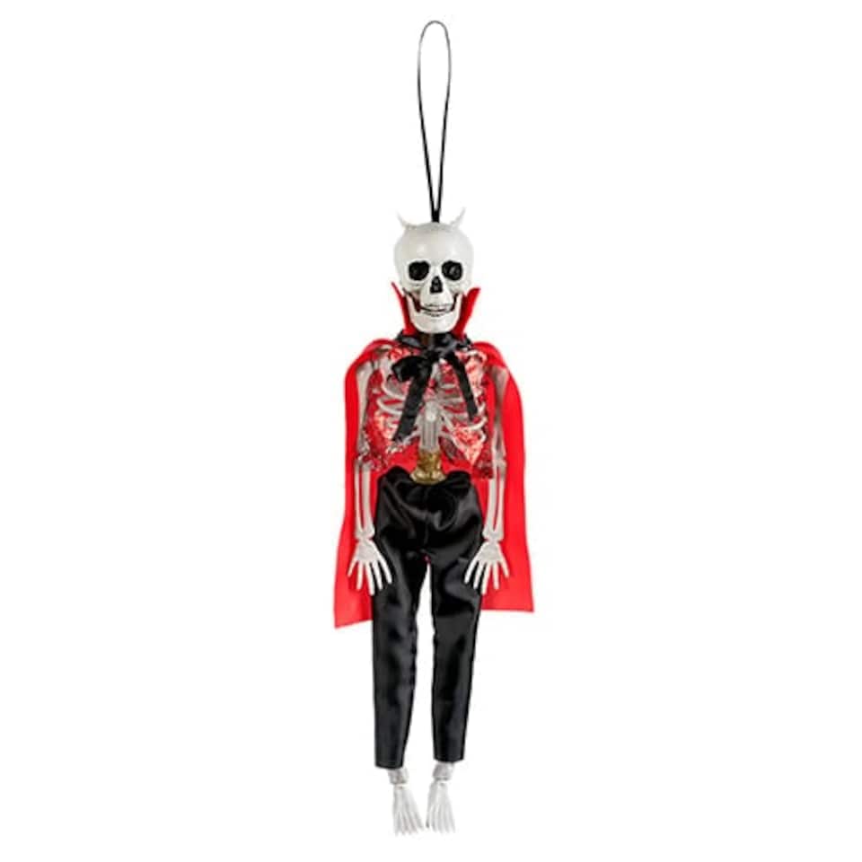 Skeleton Devil Halloween Hanging Decoration 40cm
