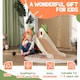 image 9 of AIYAPLAY 3 in 1 Kids Slide, Carrot-themed Foldable Indoor Slide for 1-3 Years