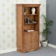 image 1 of Artistry Mango Wood Large Bookcase | Brown | Brown
