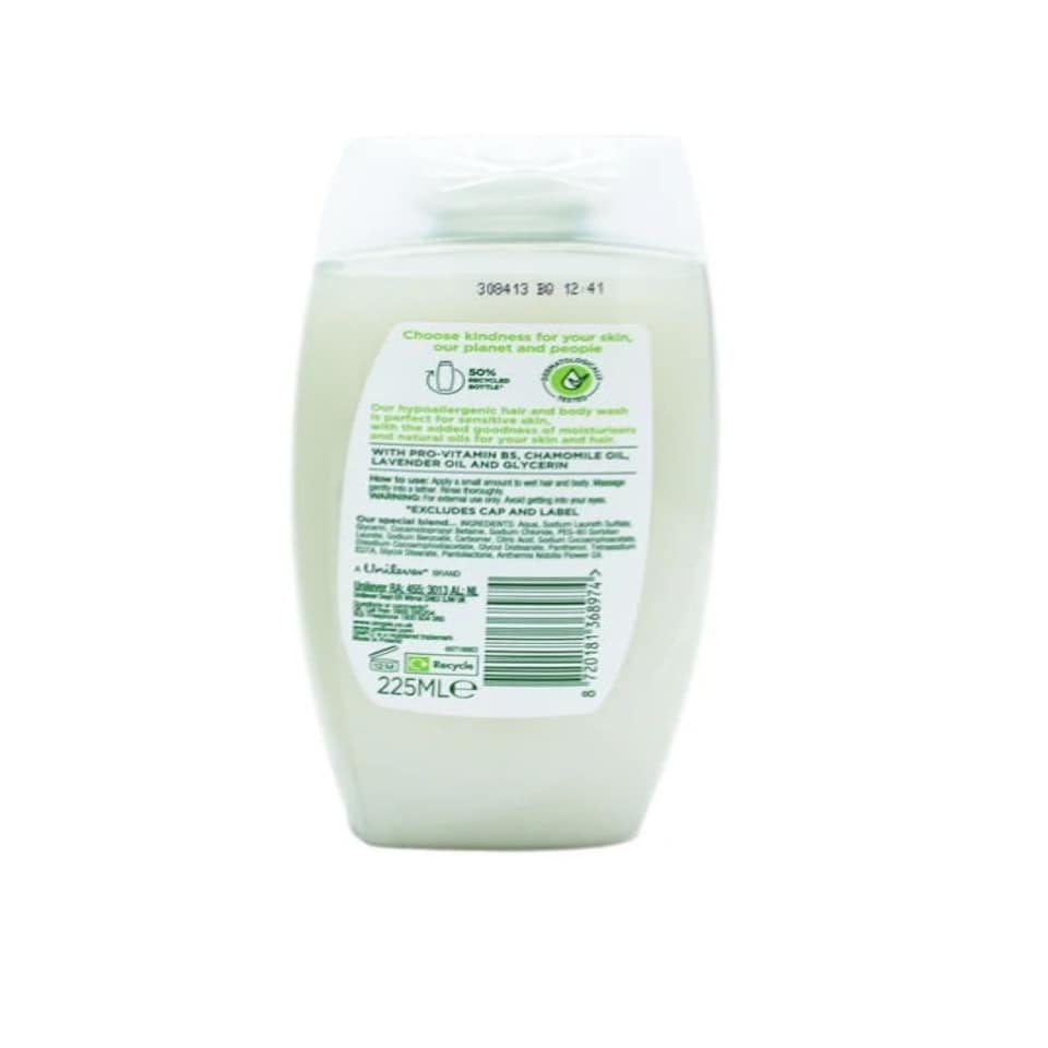 image 1 of Simple Kids Hair & Body Wash 225ml Pack of 6