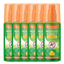 Mosquito & Insect Repellent Pump Spray | Green | 6 - Green | 6 Pack | 6