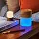 image 6 of Gingko Natural Wood Large Lemelia RGB Colour Changing Desk Lamp N/A | Ash Wood