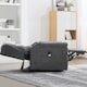 image 7 of Barnsley Fabric Electric Dual Motor Rise Recliner Mobility Armchair (Charcoal)