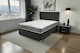 image 1 of Emily Naples Divan Bed, 0 Drawers + Sprung Memory Mattress & Headboard