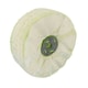 image 3 of G Loose Unstitched Floppy Final Polishing Mop 8" x 2" 4 section 3rd Stage
