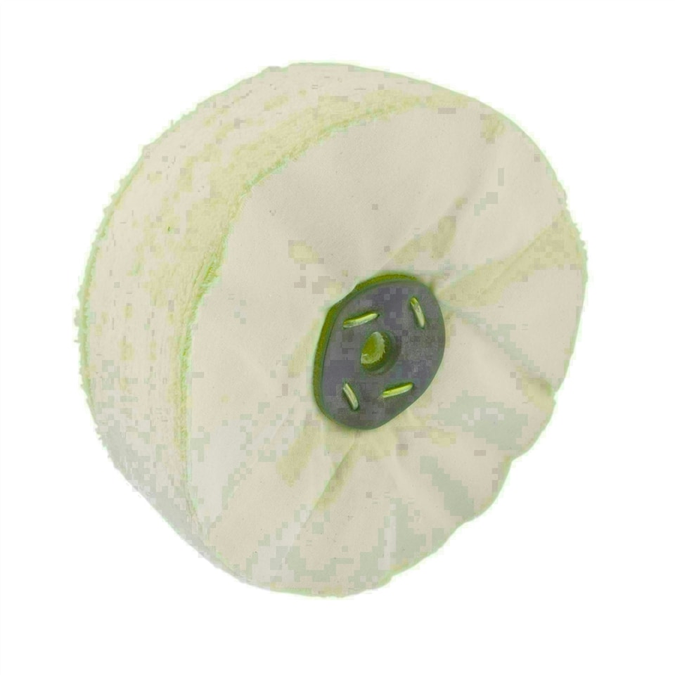 image 1 of G Loose Unstitched Floppy Final Polishing Mop 8" x 2" 4 section 3rd Stage