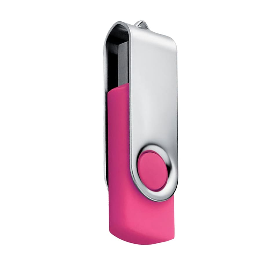 image 1 of MidOcean Techmate Pendrive 16GB USB Flash Drive - Fuchsia - One Size