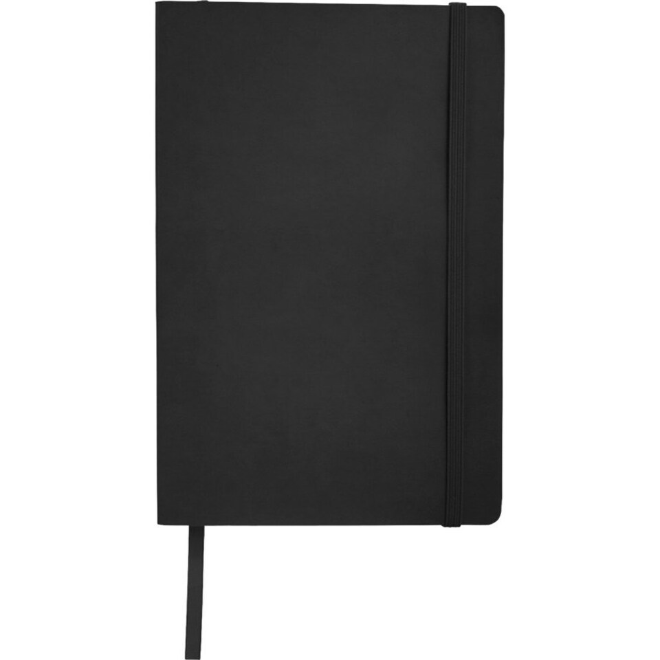 image 1 of JournalBooks Classic Soft Cover Notebook - Solid Black - 21 x 14 x 1.2 cm