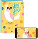 image 5 of Personalized Video Congratulations Card, Yay You (Record Your Own Video Greeting)
