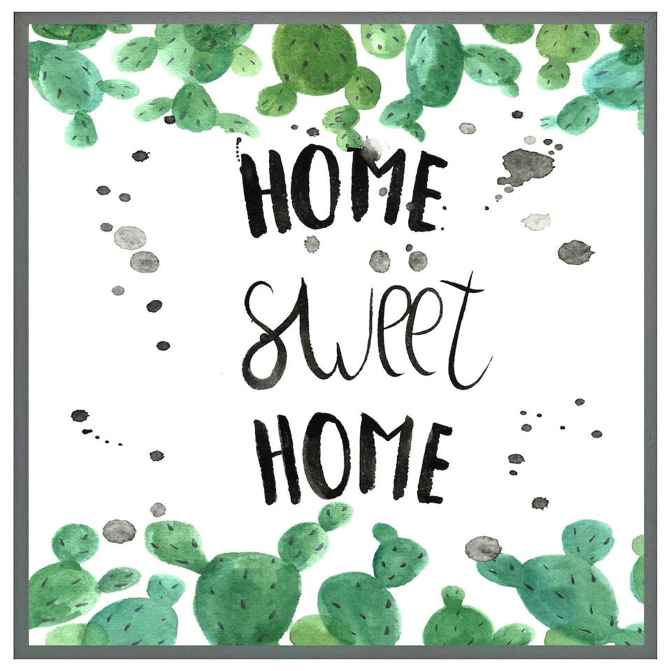 image 1 of Home sweet home (Picture Frame) Grey | M