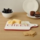 image 1 of Interiors By Premier Stylish Paddle Cheese Board, Durable Design Cheese Board For Efiicient Cooking, Convenient Stoneware Board