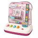 image 1 of Music & Light Educational Ball Roll Toy - Interactive Train Playset with 6 Colourful Balls, Lights, Music, Number & Colour Learning, Coordination-Building Toddler Toy for Ages (Pink)