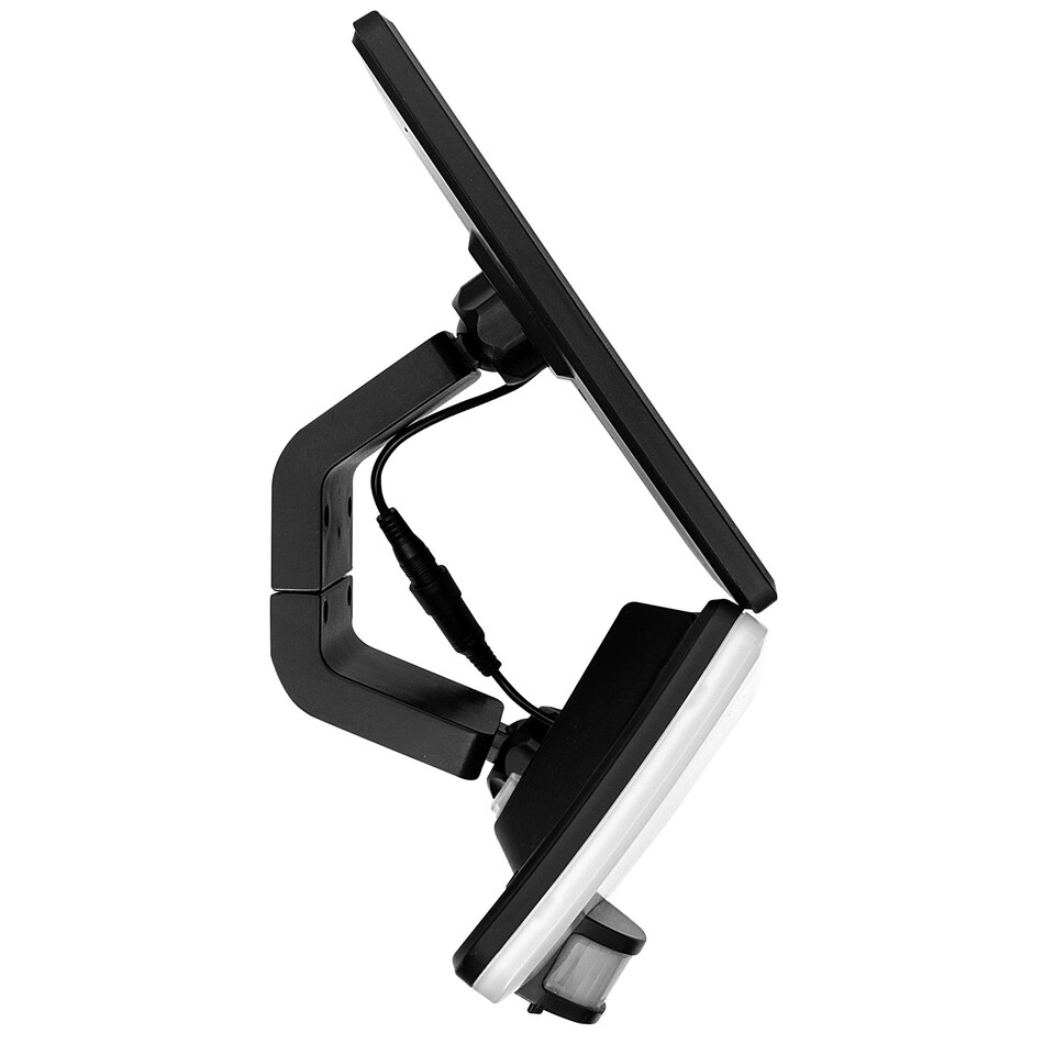 image 1 of Luceco Guardian LED Solar Floodlight & PIR Motion Sensor, 800lm, 8W