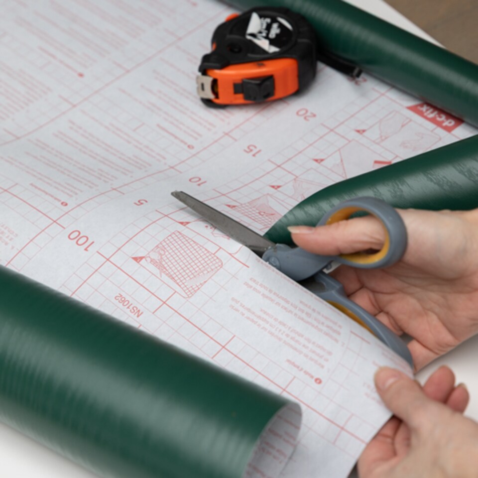 image 1 of Sticky Back Plastic Pine Green Wood Matt Kitchen Self-adhesive Vinyl Wrap for Cupboards, Doors and Worktops 67.5cm x 2m (5 rolls) - d-c-fix