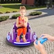image 3 of COSTWAY 360° Swivel 12V Electric Ride On Car Kids Purple