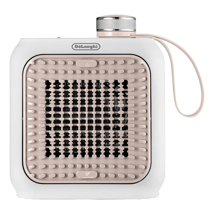 Delonghi 360W Capsule Desk Ceramic Heater, White
