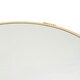 image 5 of Interiors by Premier Modern Design Round Mirrored Top Gold Frame Table, Versatile Bedside Table, Easily Maintained Small Table Gold