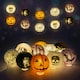 image 2 of Halloween Paper Lantern String Lights, 2M 10 LED