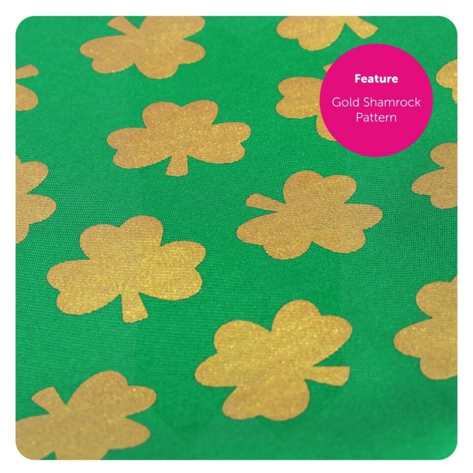 image 1 of Irish Pick Me Up Costume with Waistcoat & Top Hat Green | S