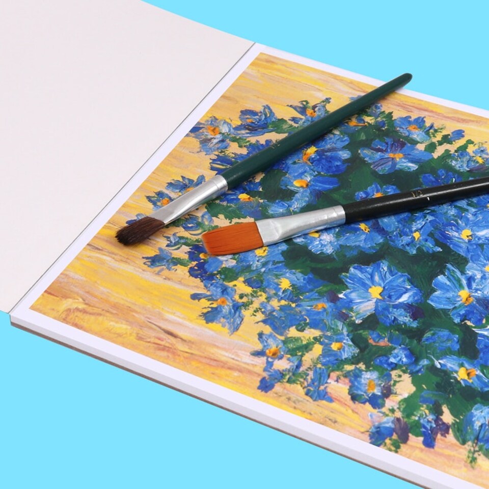 image 1 of A3 15 Sheets Top Glued Open Oil Painting Pad