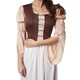 image 4 of Beautiful Millers Daughter Costume | Brown | brown/white | 1