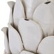 image 2 of Ivory Chianti Artichoke - Ceramic - L14 x W14 x H24 cm - White