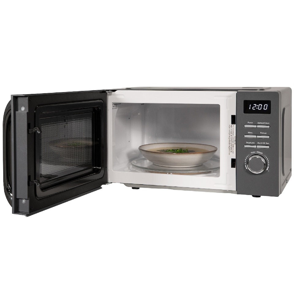 image 1 of Russell Hobbs RHMD818G Grey Microwave 20L Digital Legacy 800W Defrost Function