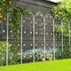 image 3 of COSTWAY 4 Pack Garden Trellis Plant Support Climbing Plants