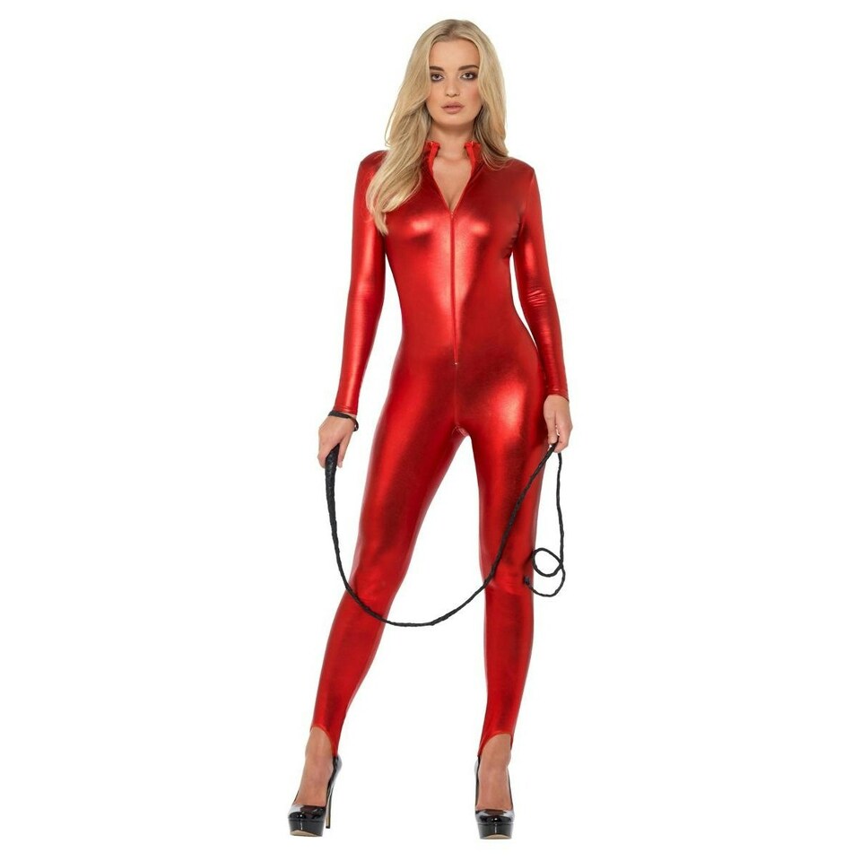 image 1 of Fever Womens/Ladies Miss Whiplash Costume - Red - XS XS