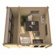 image 2 of Aviemore-Log Cabin, Wooden Garden Room, Timber Summerhouse, Home Office - L540 x W354 x H251.6 cm Brown