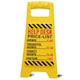 image 1 of Desk Warning Sign- Help Desk Price List UK