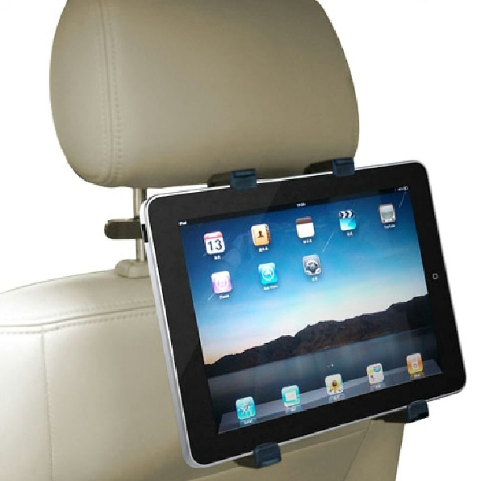 image 1 of Groov-e GVWM7BK Headrest Mount Tablet In-Car Holder