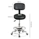 image 2 of Levede Swivel Drafting Chair Low Back Round Rolling Stool Height Adjustable