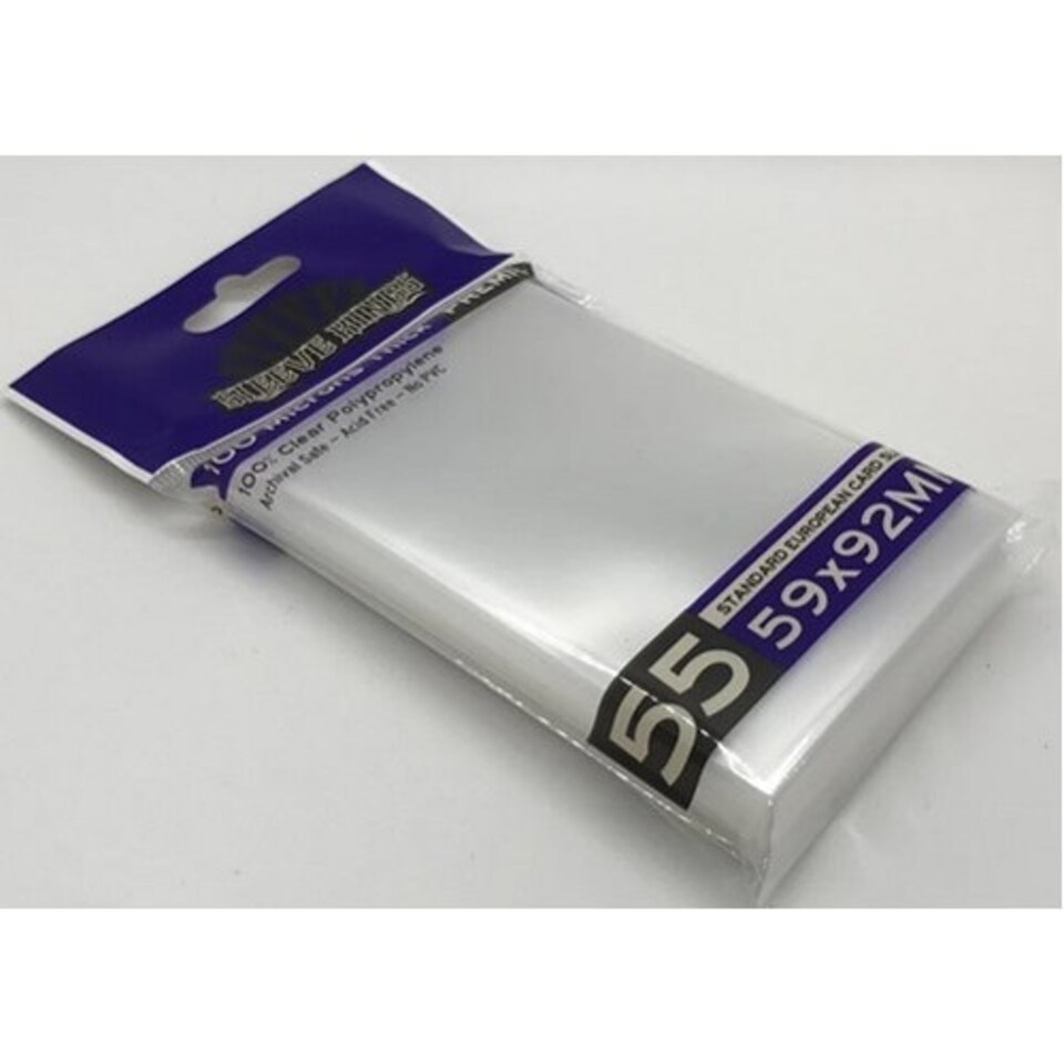 Sleeve Kings 55 x Premium Standard European Card Sleeves (59 x 92mm)