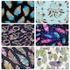 image 5 of Boho Chic Feathers Collection (Placemat & Coaster Set)