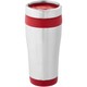 image 1 of Bullet Elwood Insulated Tumbler - Silver/Red - 17.6 x 8.3 cm