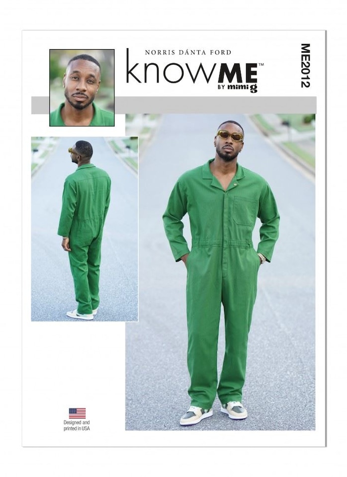 image 1 of Know Me 2012 Paper Sewing Pattern – Men’s Jumpsuit, Sizes Aa (34–36–38–40–42), Intermediate
