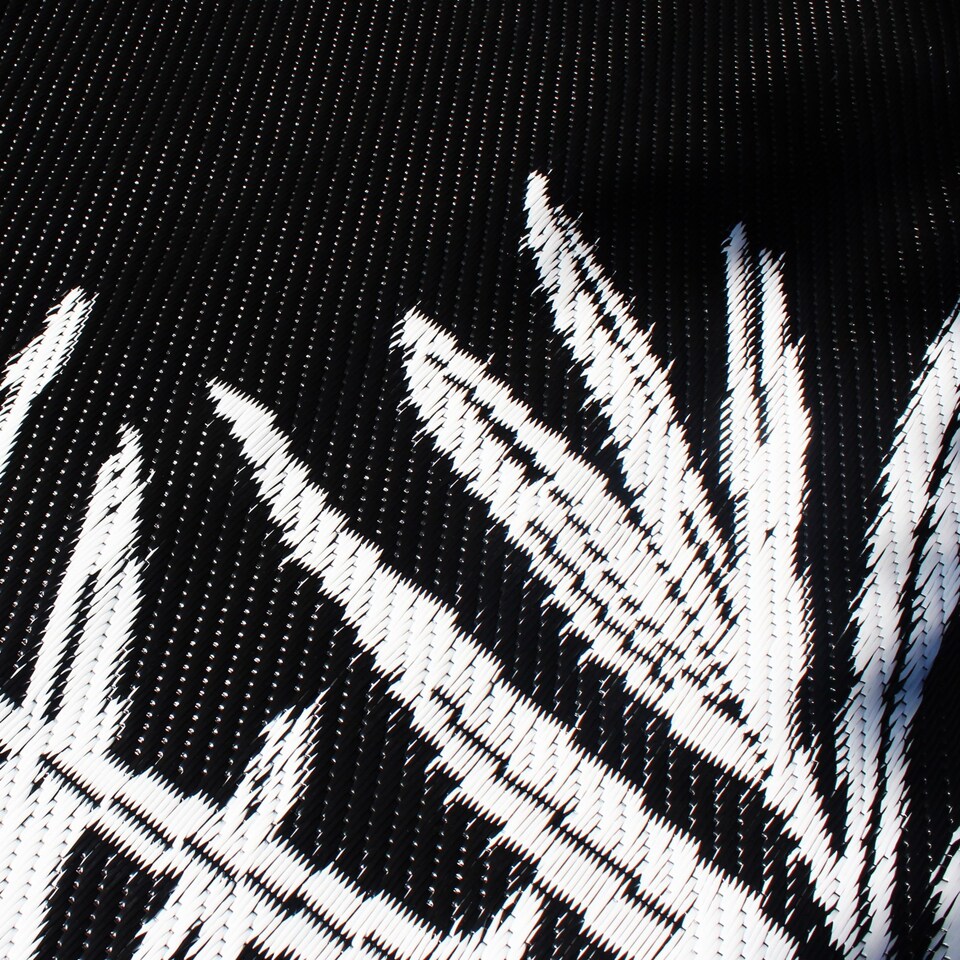 image 1 of D & D Tahiti Outdoor Rug Black
