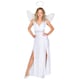 image 1 of Angel Costume  Womans Halo Wings Fancy Dress Halloween Student Party | White | white | 1