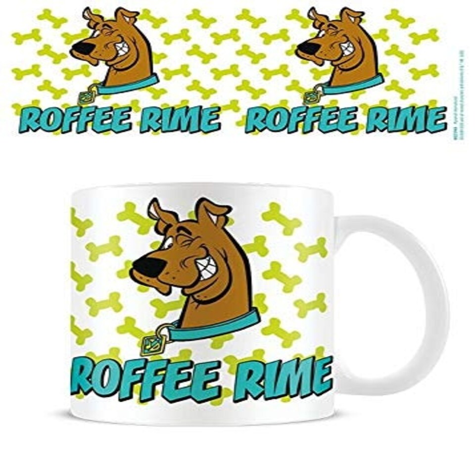 SCOOBY DOO (ROFFEE RIME) MUG - Coffee Mugs N/A