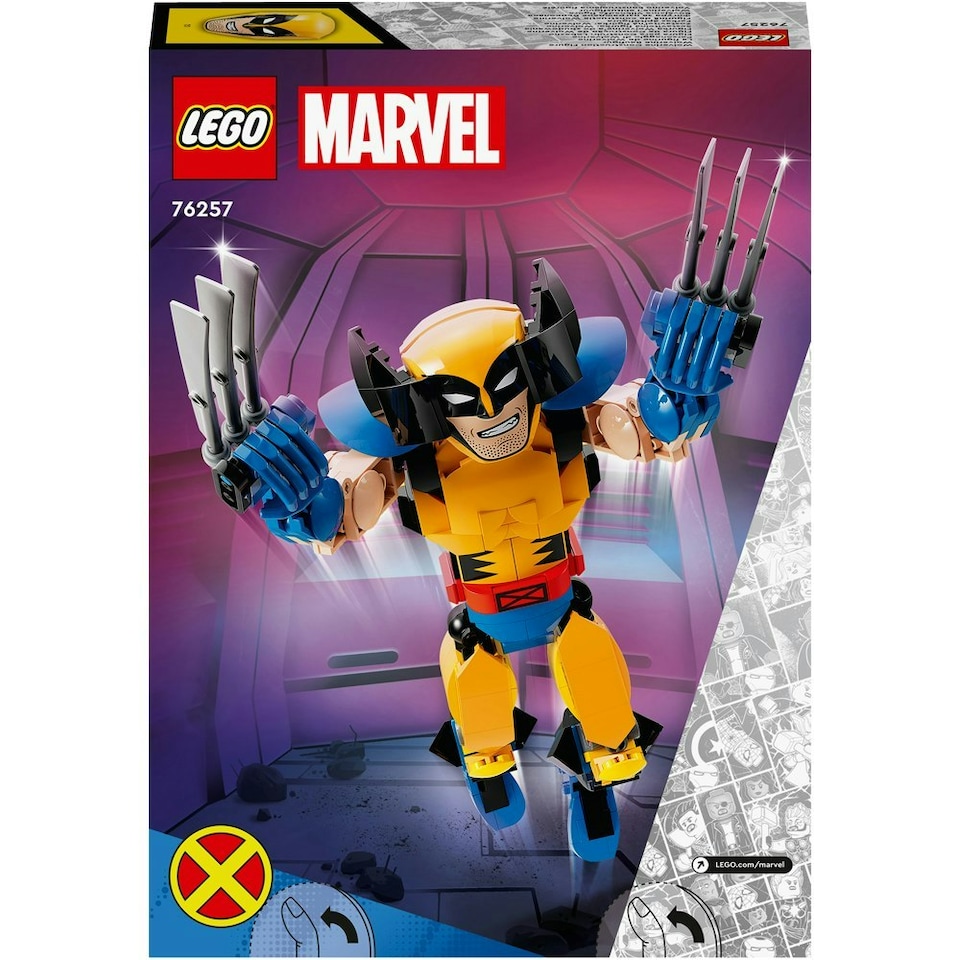 image 1 of LEGO Marvel X-Men Wolverine Construction Buildable Figure Set 76257 Ages 8+