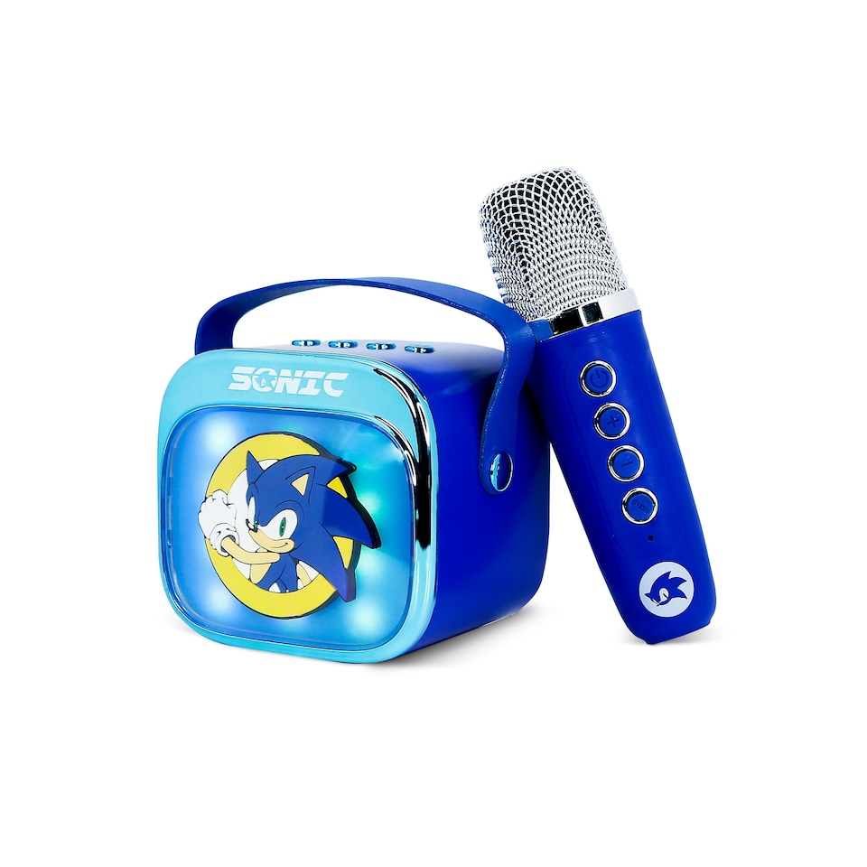 image 1 of OTL Sonic Popsing LED light up wireless Karaoke Speaker with Microphone