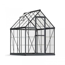 Greenhouse Harmony 6X8 - Polycarbonate - L247 x W185 x H208 - Grey