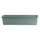 image 1 of Wham Etruscan 2 x 80cm Rectangular Plastic Garden Troughs | Green | Milieu Green