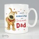 image 3 of Personalised Boofle Medal Mug White