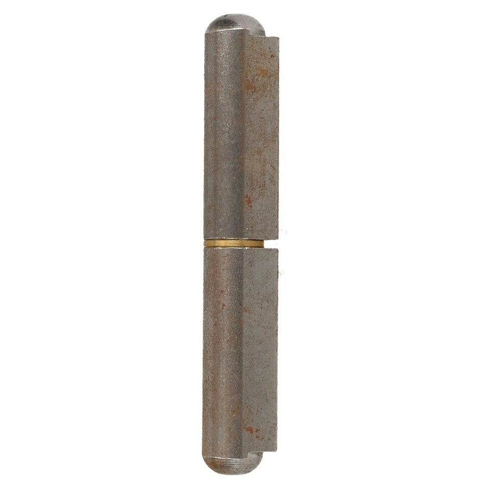 image 1 of Lift Off Bullet Hinge Weld On Brass Bush 16x120mm Heavy Duty Industrial Quality Silver
