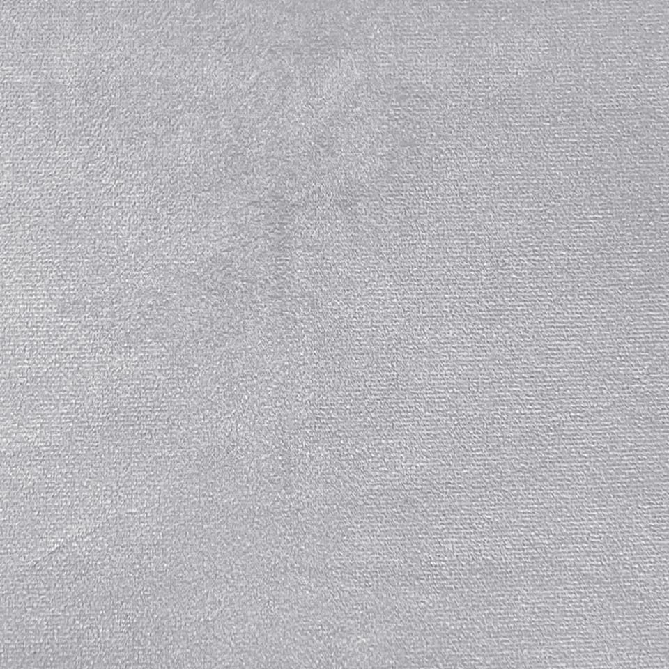 image 1 of Luxury Enhanced Living Grey Velvet, Supersoft, 100% Blackout, Thermal Pair of Curtains with Eyelet Top - 46 x 54 inch (117x137cm)