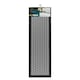 image 1 of JVL Allure Machine Washable Entrance Runner Doormat, 50x150cm - Black