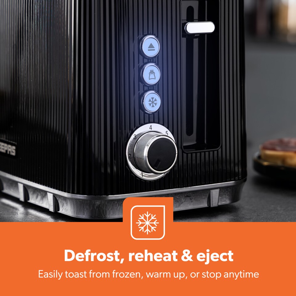 image 1 of GEEPAS 1.5L Filter Coffee Machine, 1.7L Electric Kettle & 2 Slice Toaster Set